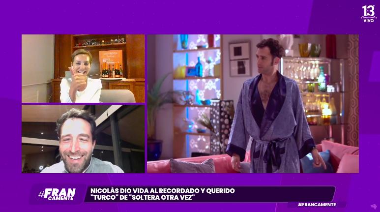 Nicolás Poblete en "Francamente"