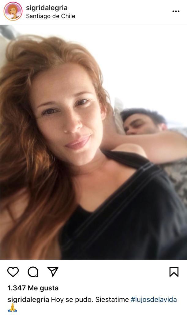 “Se pudo”: Sigrid Alegría comparte tierna foto con su pololo