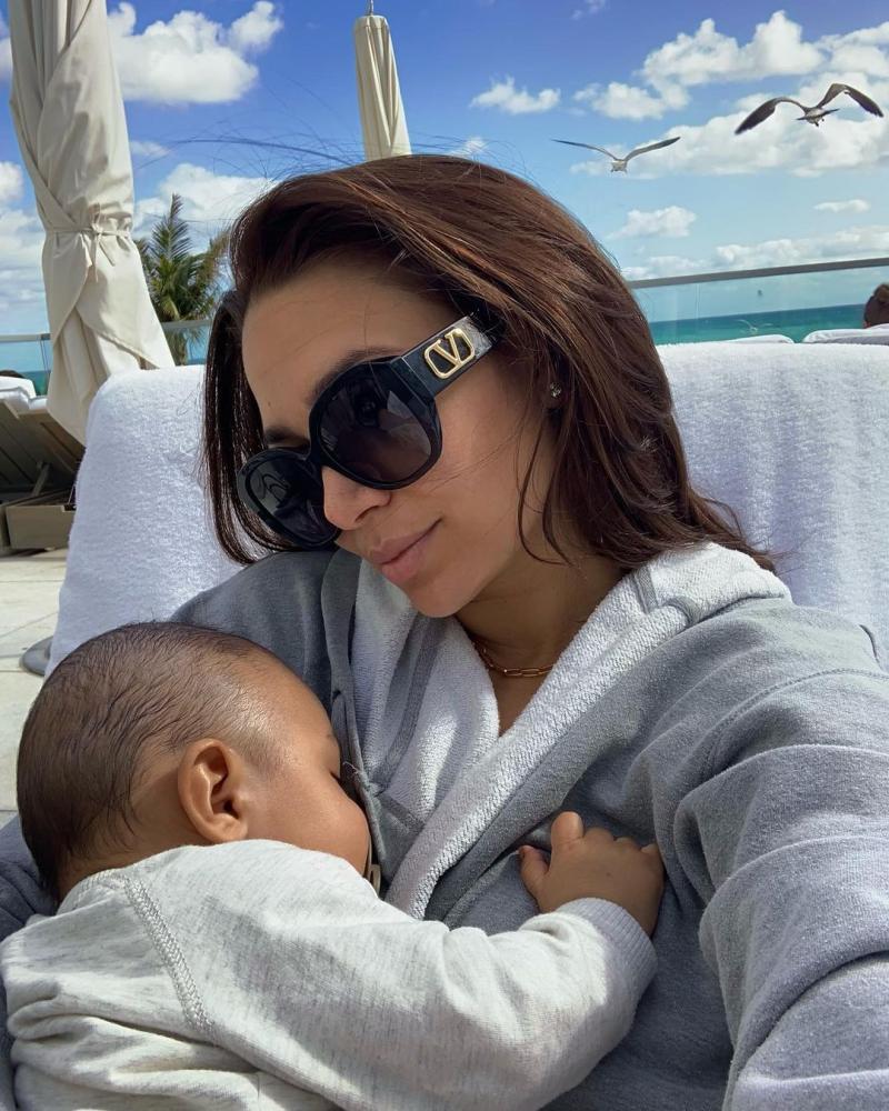 Hijo de Lisandra Silva y Raúl Peralta ya tiene Instagram