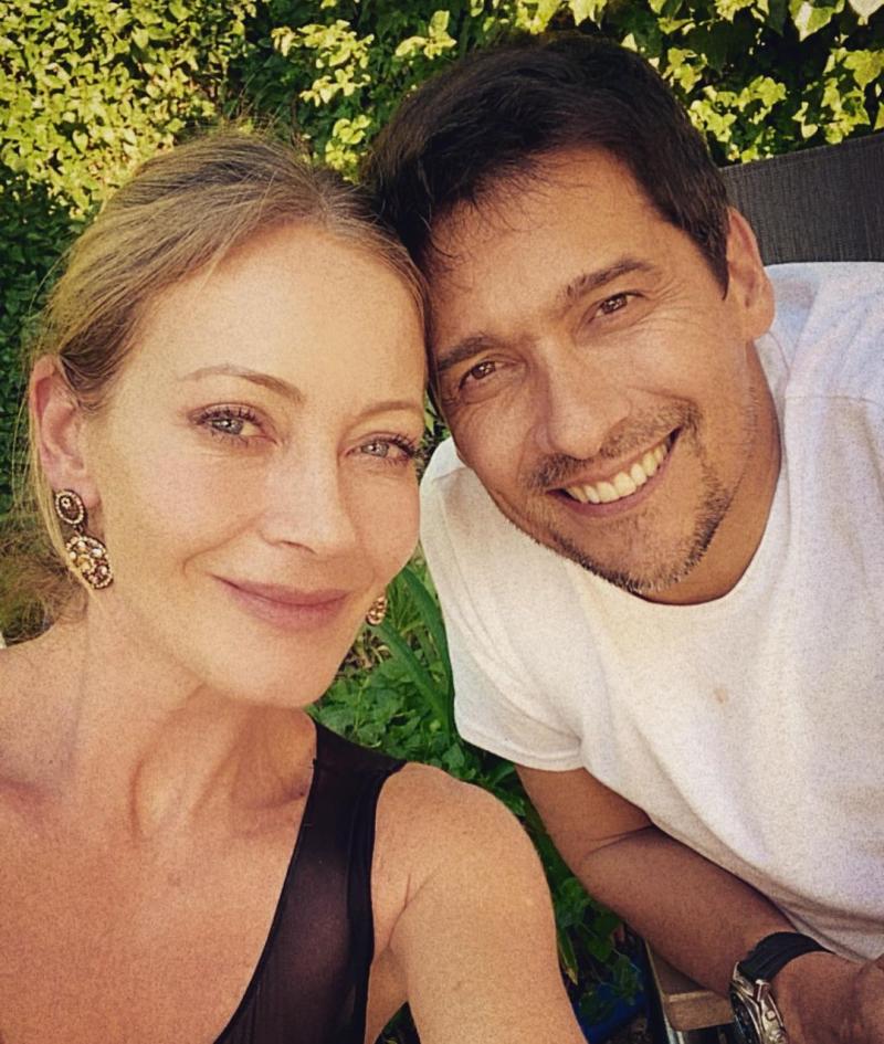 Marcela Vacarezza reacciona a foto de su marido con famosa actriz