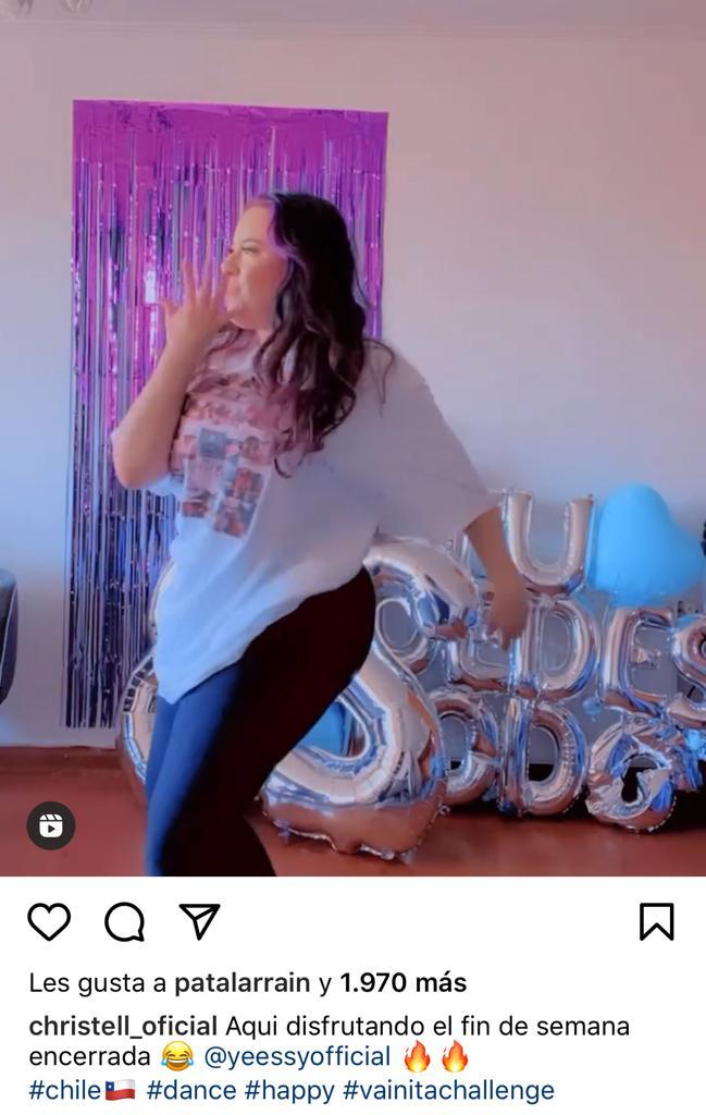 Christell enfrenta a seguidora que cuestionó su look