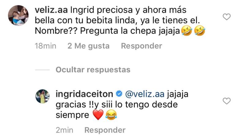 Ingrid Aceitón enseña su panza con 29 semanas de embarazo