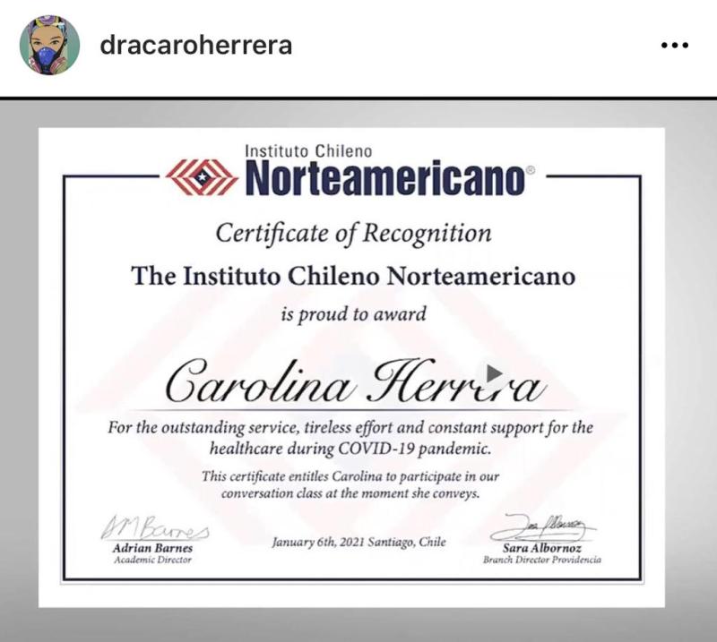 “Me emocionó”: Doctora Herrera recibe inesperado “regalo”