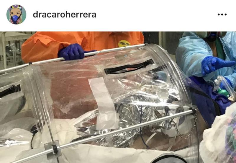 Doctora Herrera impacta con foto de paciente: “Es la realidad”