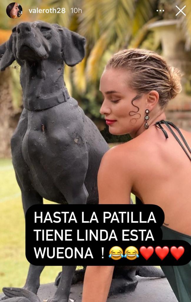 Vale Roth sorprende con su reacción a foto de Kika Silva