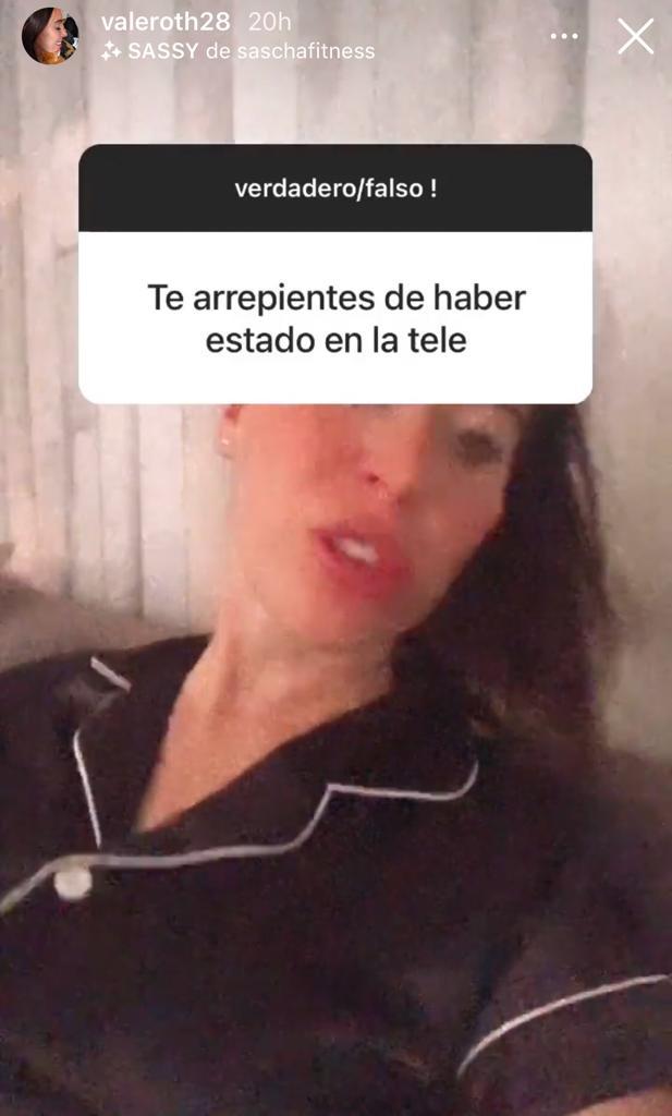 Vale Roth aclara la verdad tras su salida del reality “Año 0”