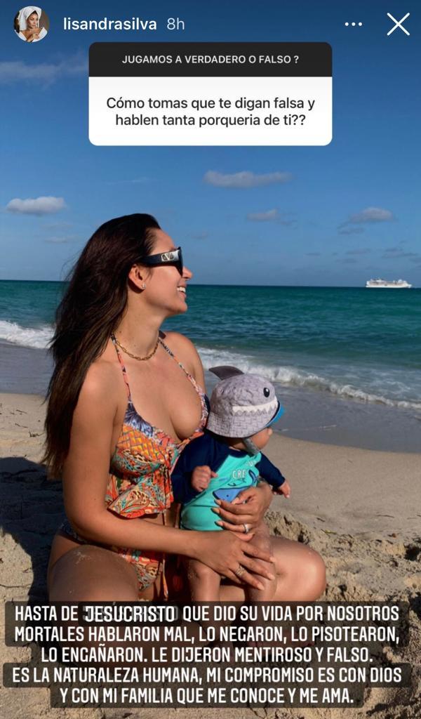 Lisandra Silva se refiere a supuesta pelea con Raúl Peralta