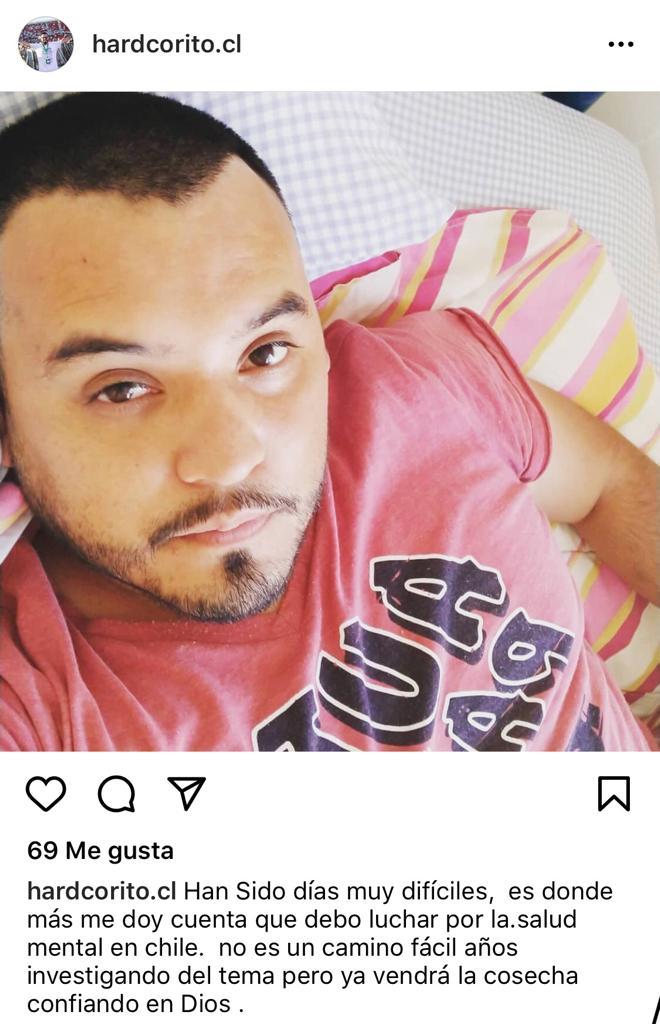“Debo luchar”: El honesto mensaje de Hardcorito sobre su salud mental