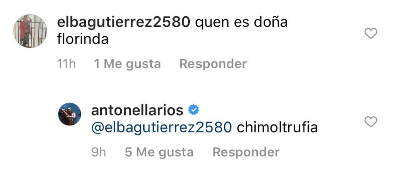 Antonella Ríos reacciona ante insólito comentario por video