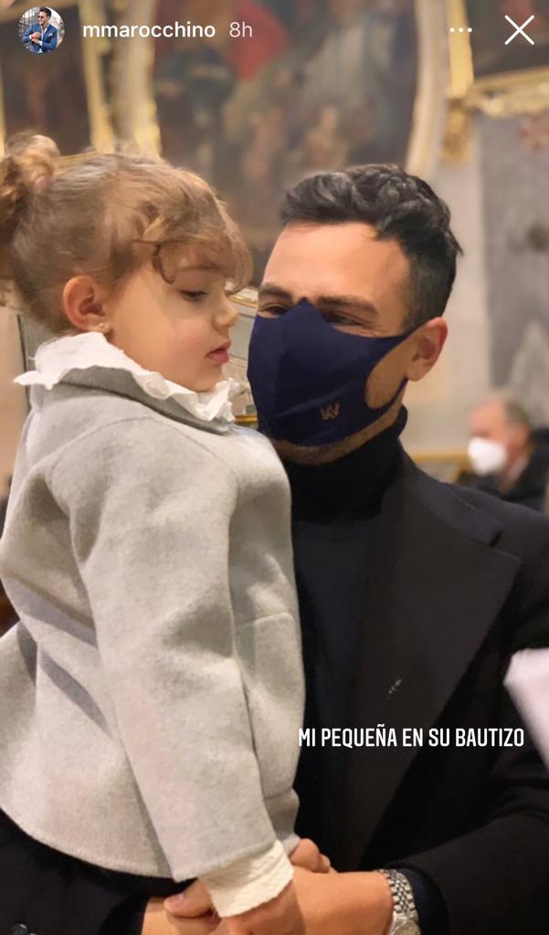Así fue el bautizo de la hija de Marcelo Marocchino en Italia