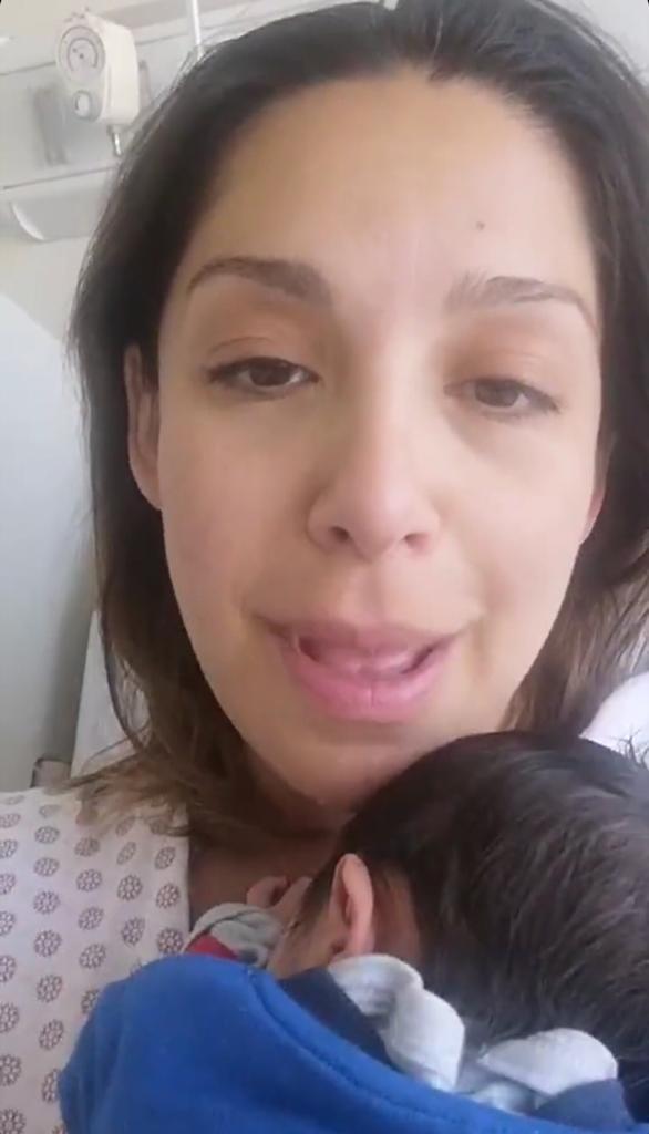 Mariela Sotomayor fue madre por tercera vez tras compleja operación