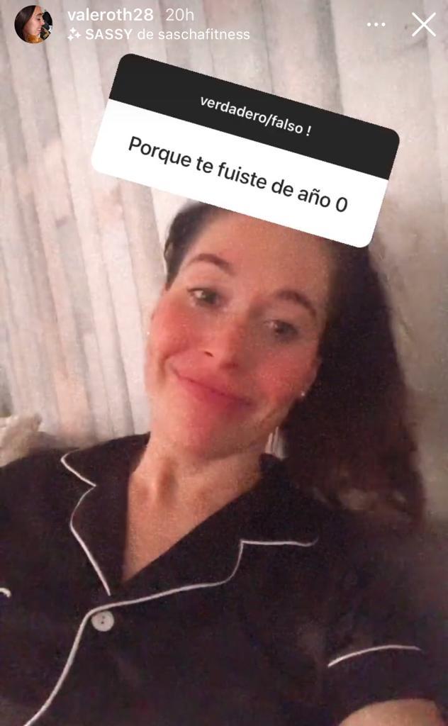 Vale Roth aclara la verdad tras su salida del reality “Año 0”