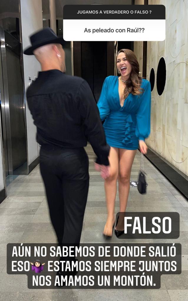 Lisandra Silva se refiere a supuesta pelea con Raúl Peralta