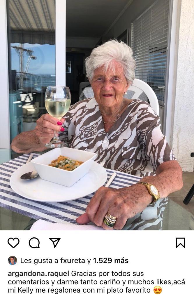 Raquel Argandoña emociona con comentario sobre su madre