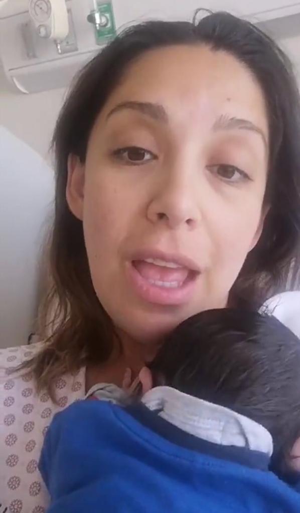 Mariela Sotomayor fue madre por tercera vez tras compleja operación