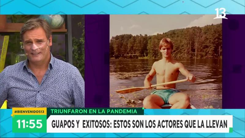 Amaro cautivó al panel con foto de juventud