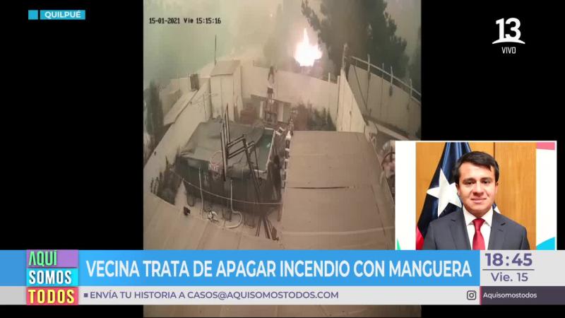 Conversamos con el Seremi de Salud por incendio en Quilpué