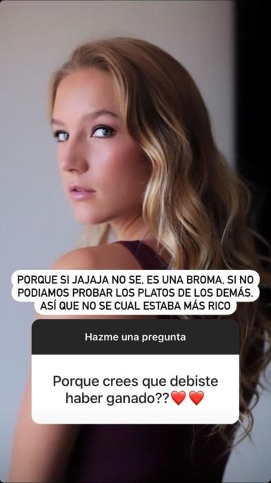 Bárbara Lackington en Masterchef