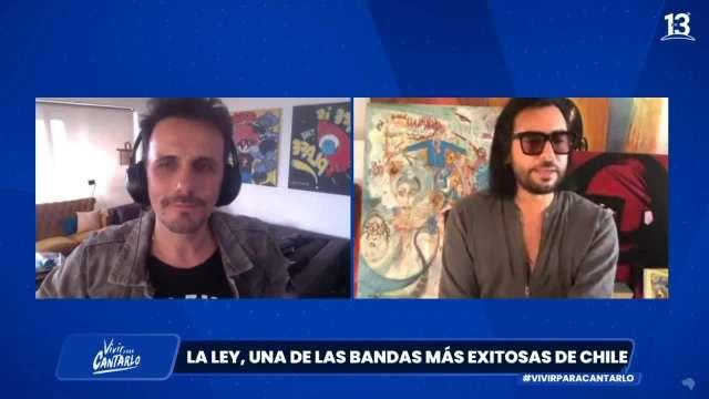 Beto Cuevas en Vivir Para Cantarlo