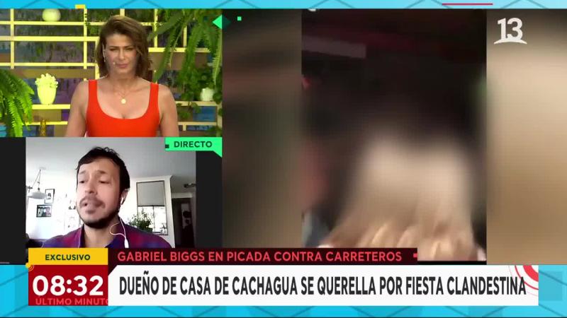 Habla dueño de casa en Cachagua donde se hizo fiesta clandestina