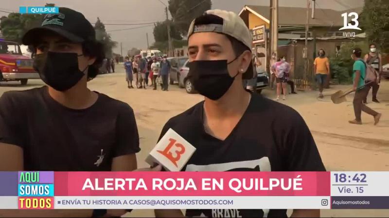 Damnificada por incendio forestal: "Se perdió todo"