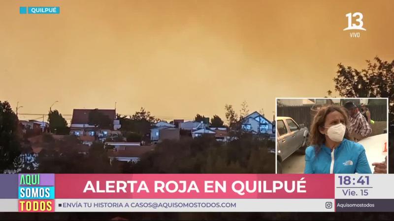 Damnificada por incendio forestal: "Se perdió todo"