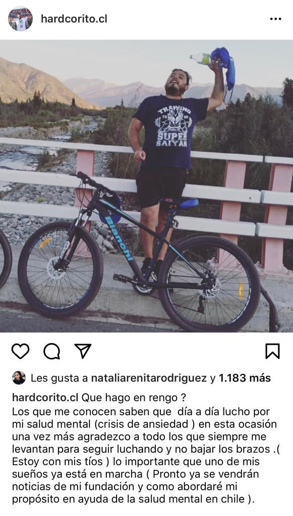 “Debo luchar”: El honesto mensaje de Hardcorito sobre su salud mental