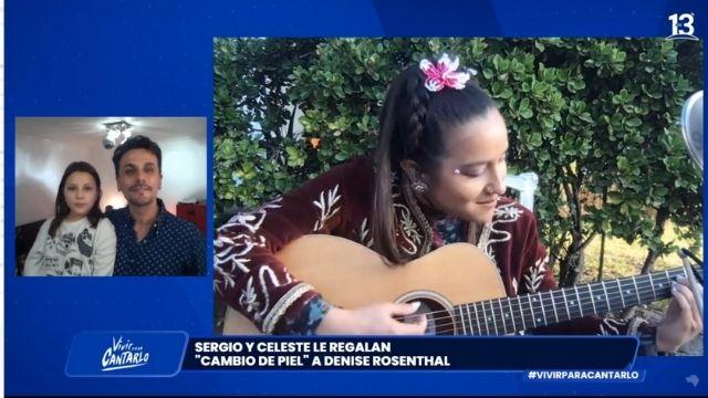 Denise Rosenthal en Vivir Para Cantarlo