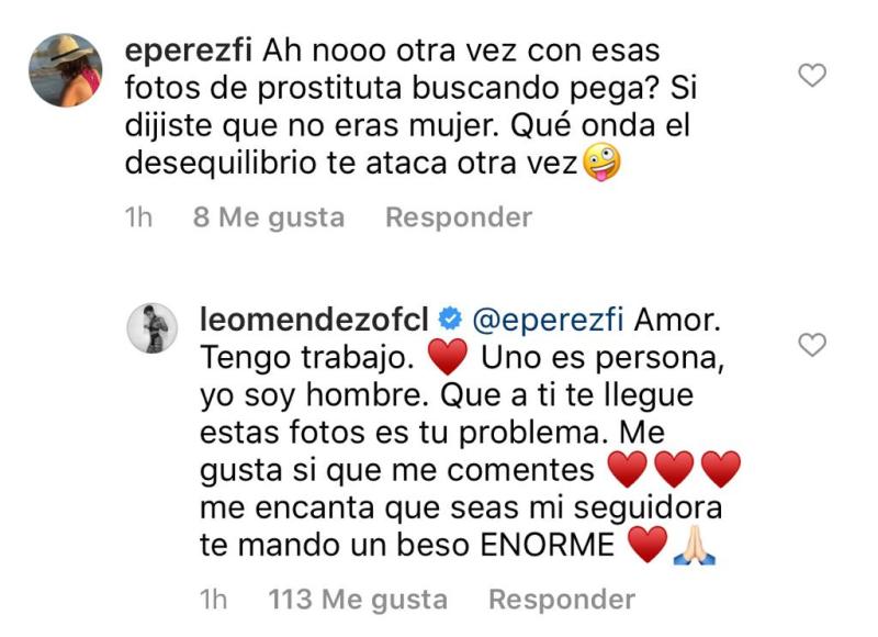 Leo Méndez Jr. responde a desubicados mensajes por fotos desnudo