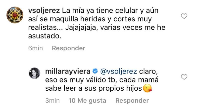 Millaray Viera confiesa por qué su hija mayor no tiene celular