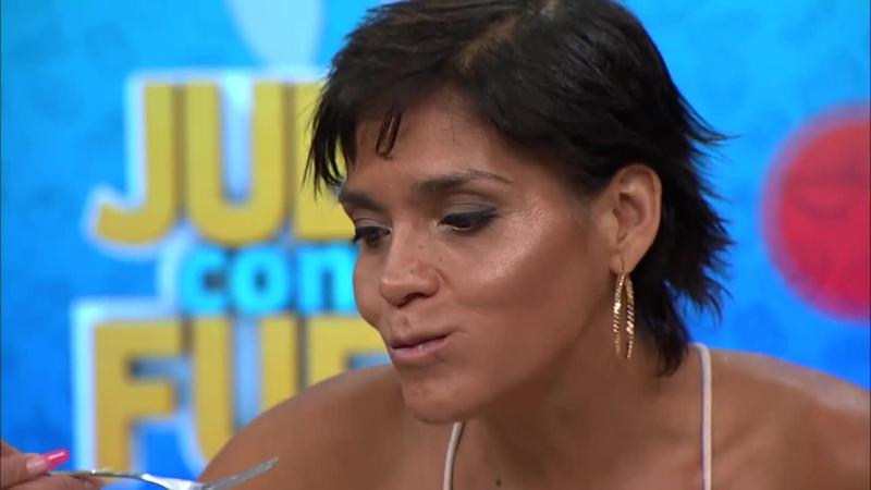 Katherine Orellana disfrutó probar el Ají de Gallina