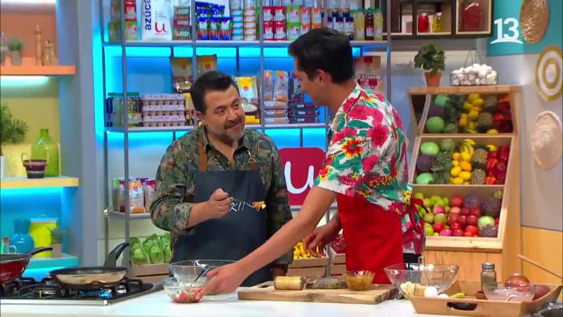 Leo Caprile no se la pudo con el pebre de Juan Eduardo