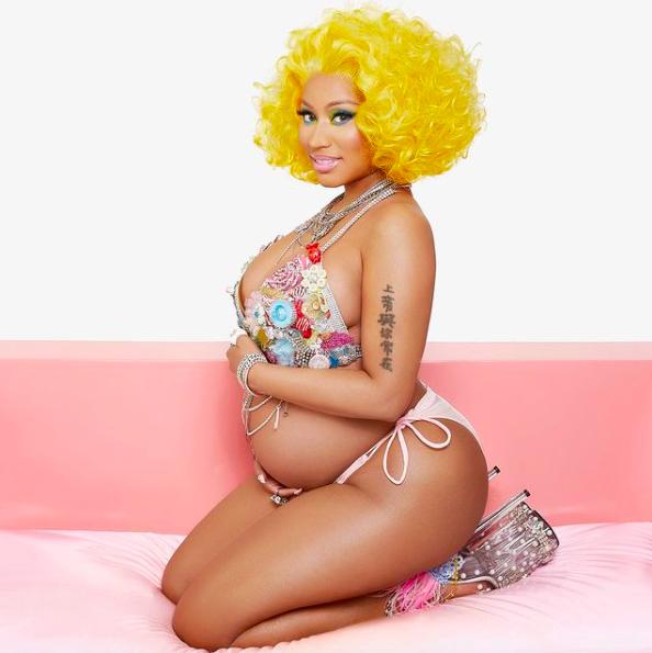 Nicki Minaj sorprendió con fotos de su bebé