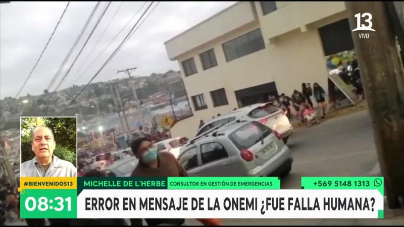 Conversamos sobre el fallido mensaje de la Onemi tras el temblor