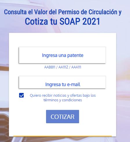 Cotización Permiso de Circulación 2021