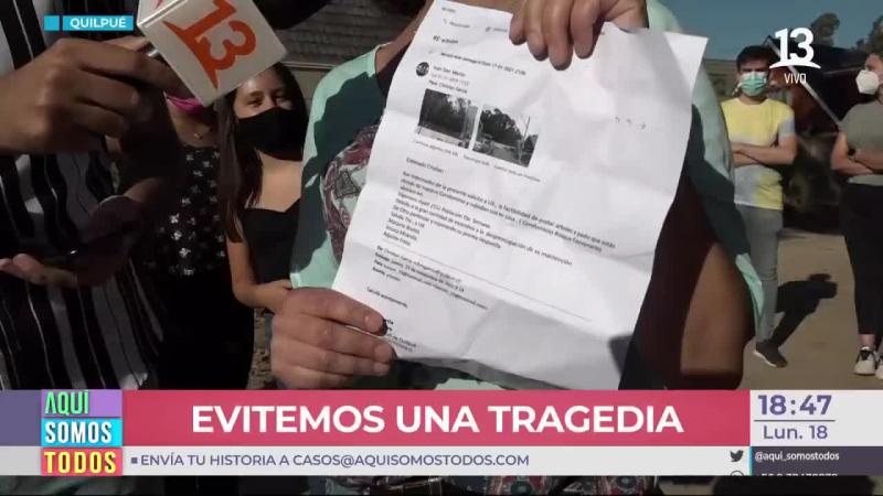 Vecinos piden construir cortafuegos tras incendio en Quilpué