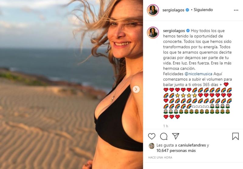 “Eres luz”: Sergio Lagos emociona con mensaje dedicado a Nicole