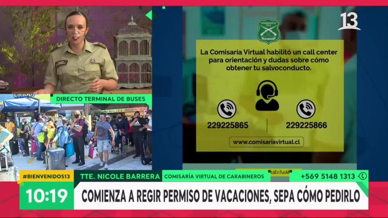 permiso de vacaciones