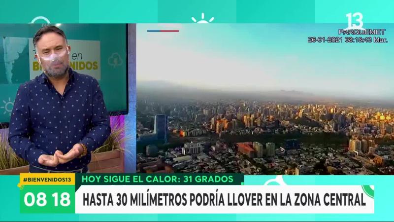 Se esperan lluvias para este fin de semana en Santiago