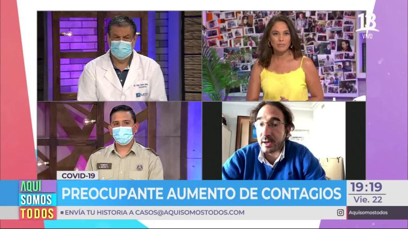 Conversamos sobre el aumento de casos covid en Valparaíso