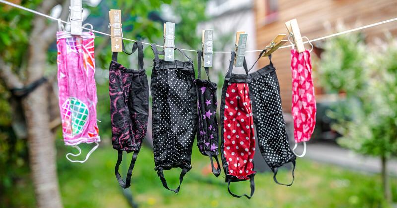 Lavado de mascarillas