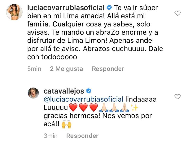 Cata Vallejos se fue a vivir a Perú por amor: Así fue su adiós