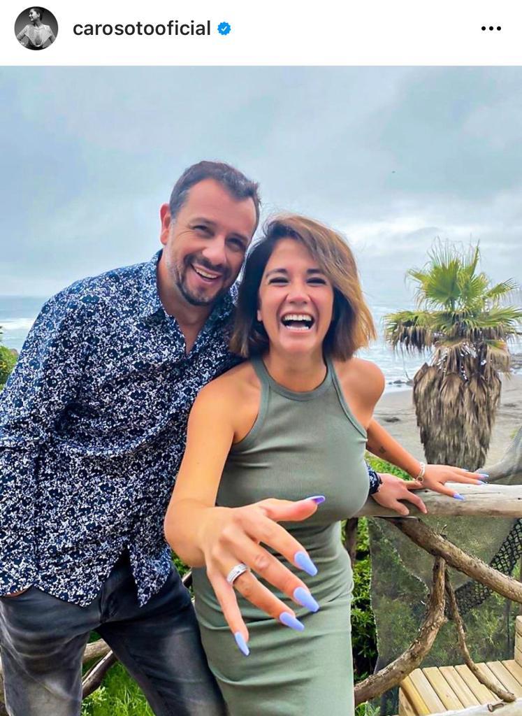 “Dije que sí”: A Carolina Soto le pidieron matrimonio en San Valentín