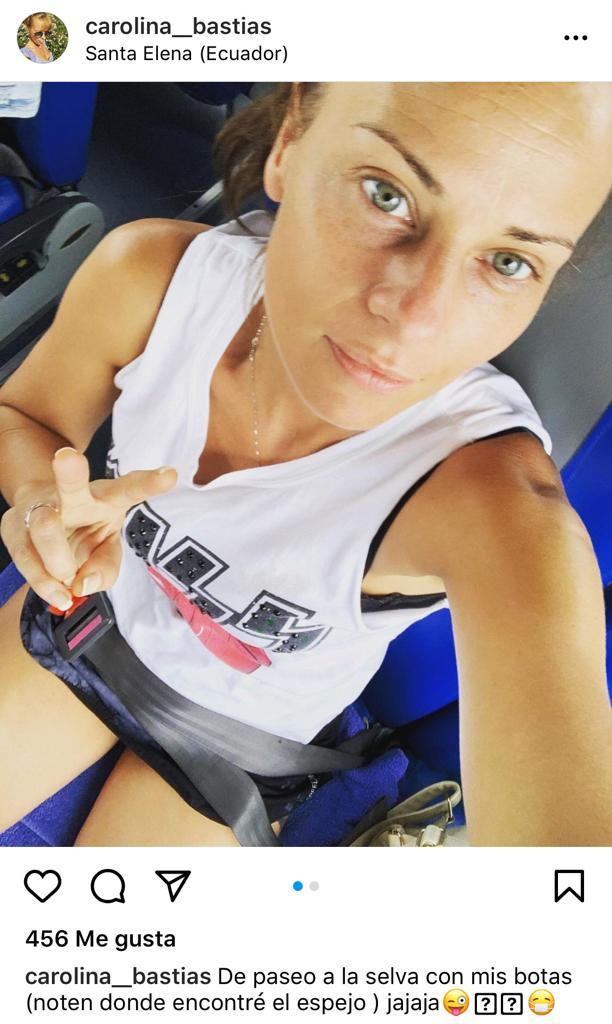 Carolina Bastías reaparece con nuevo look y mostrando sus vacaciones
