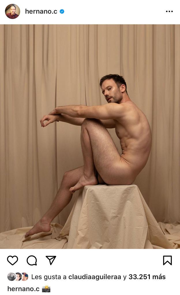 Hernán Contreras se llena de elogios por desnudo total