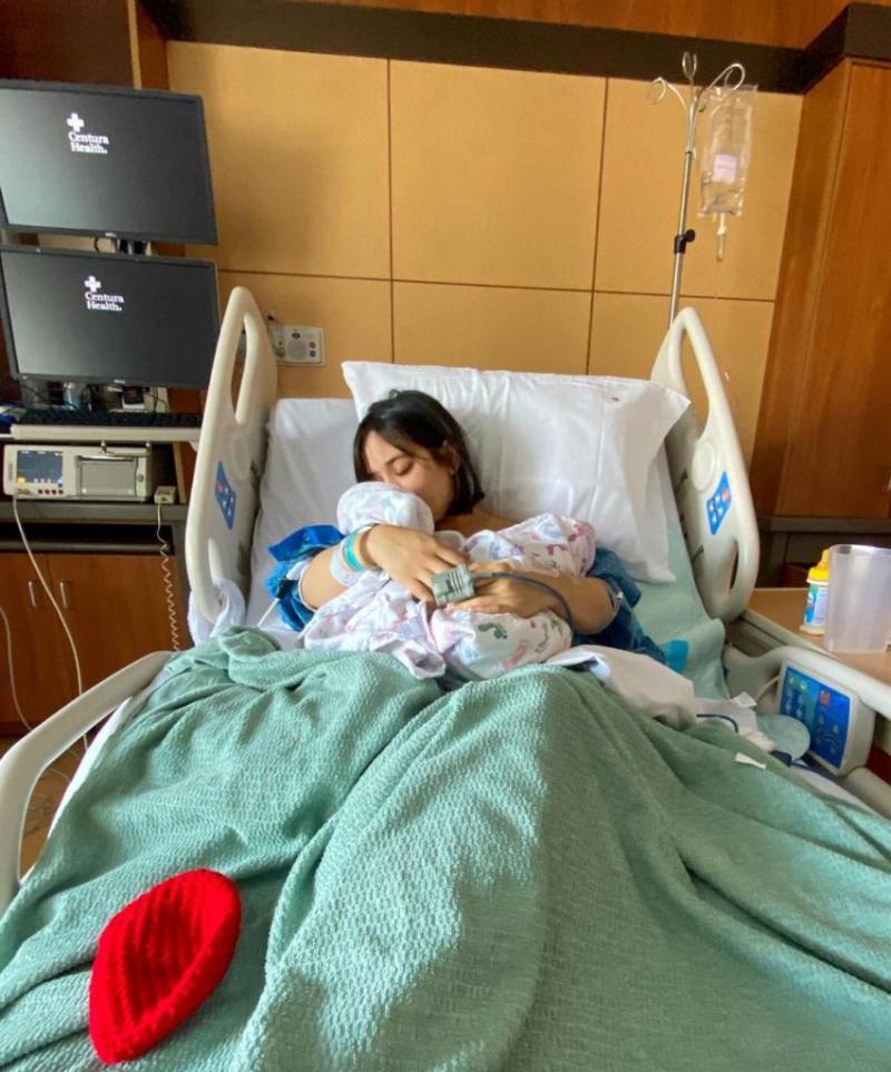 “El amor infinito es real”: Los primeros días de Rocío Toscano como mamá