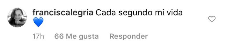 Fernanda Urrejola festeja el día del amor con tierno beso