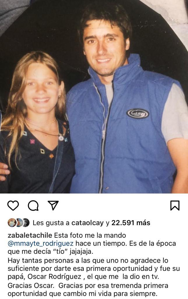 Jorge Zabaleta sorprende con foto junto a Mayte Rodríguez