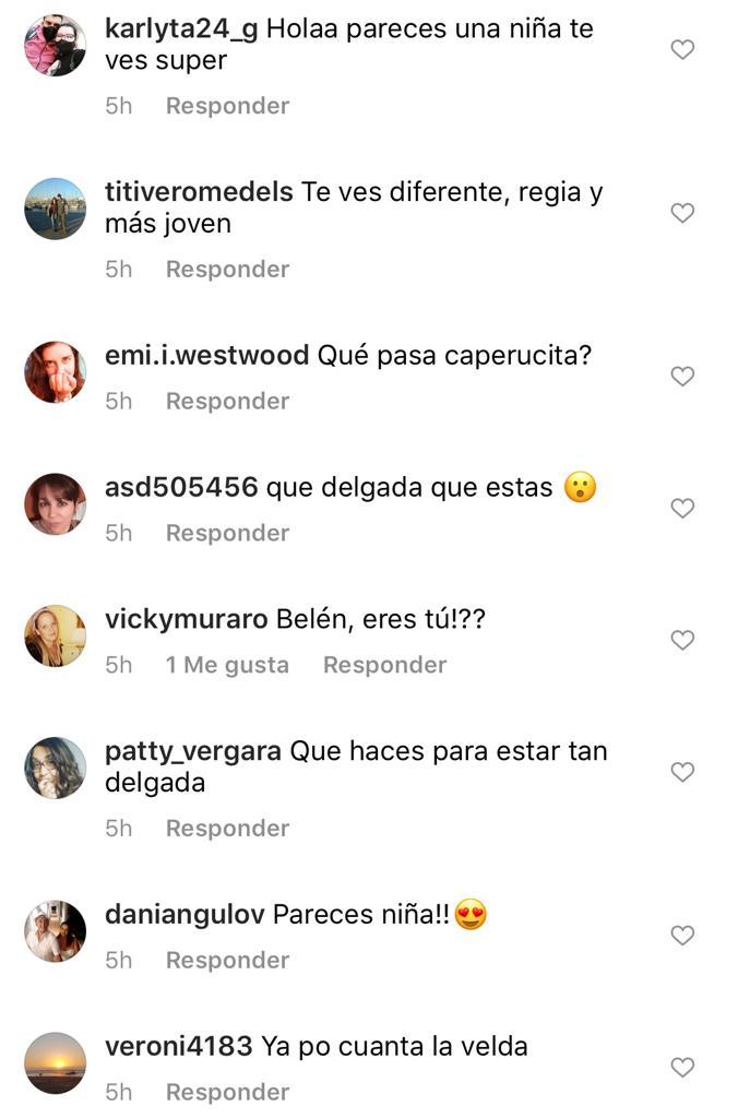 “Mucho filtro”: Belén Mora desata polémica por foto con vestido