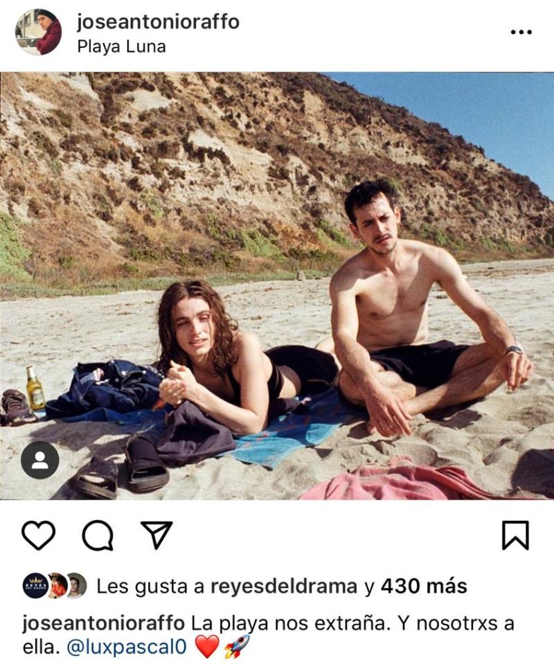 José Antonio Raffo comparte romántica postal junto a Lux Pascal